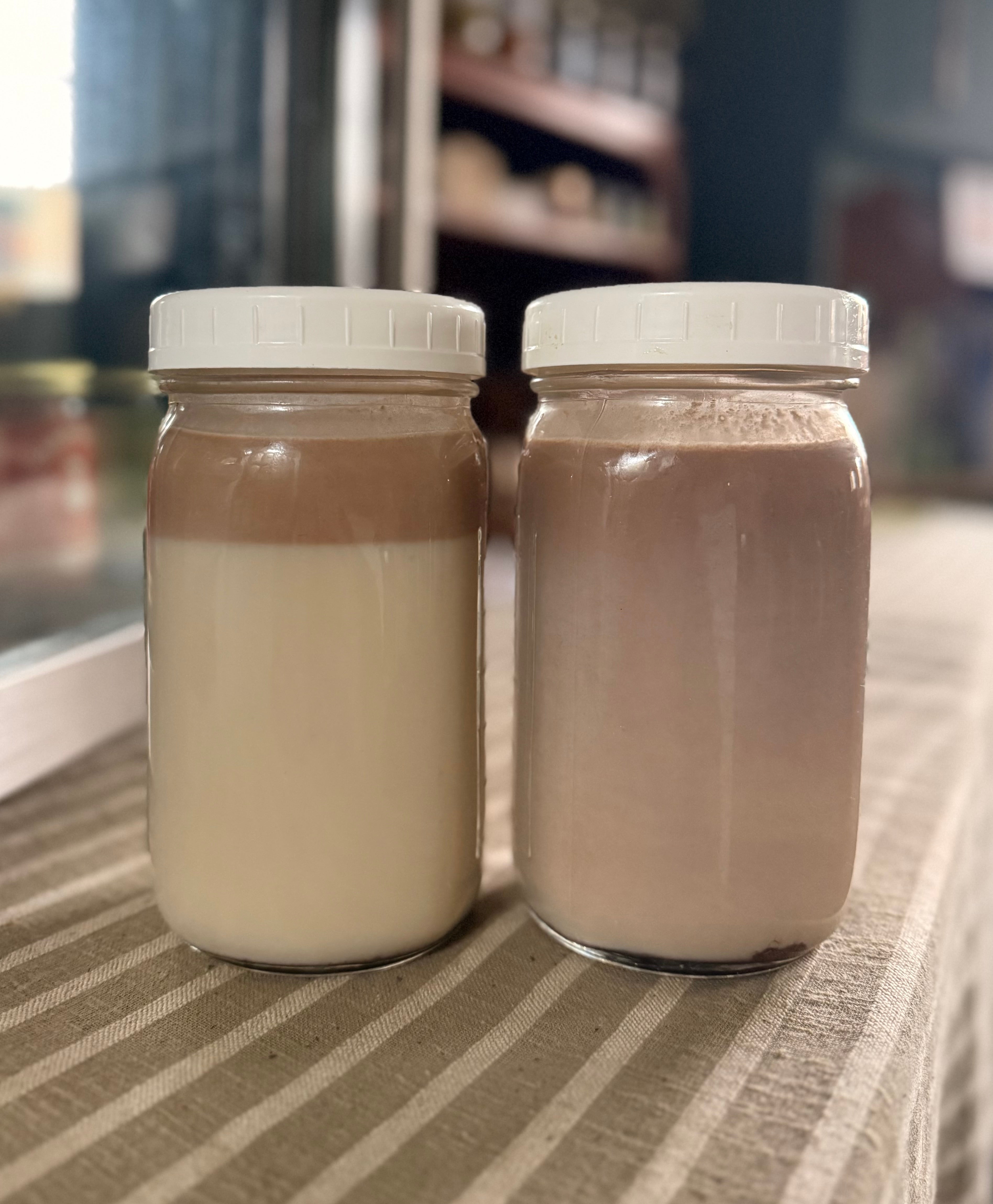 Whole Raw Chocolate Milk | Esther's Acres
